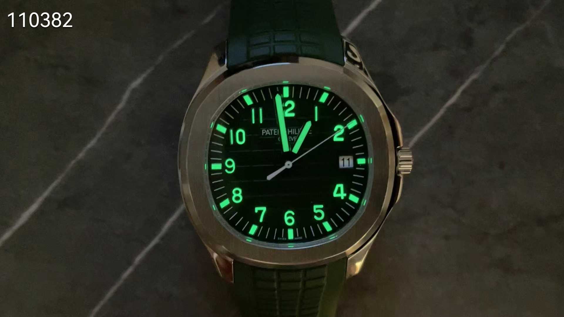 파텍필립 아쿠아넛 5168G 001 그린 컬러 시계 워치